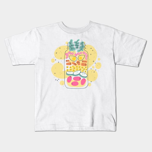 Cobb salad Kids T-Shirt by chickfish